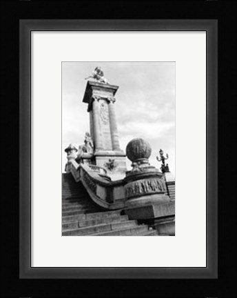 Framed Along The Seine River II Print