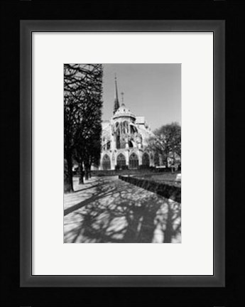 Framed Notre Dame Cathedral I Print