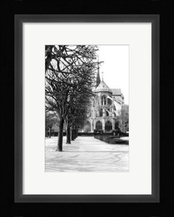Framed Notre Dame Cathedral IV Print