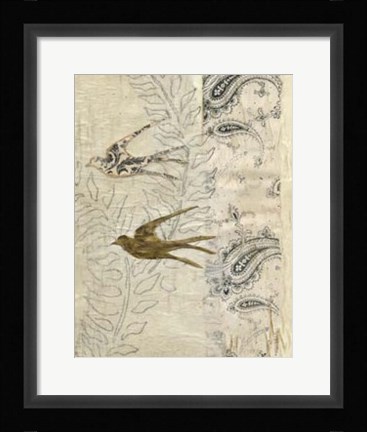 Framed Gabrielle's Garden II Print