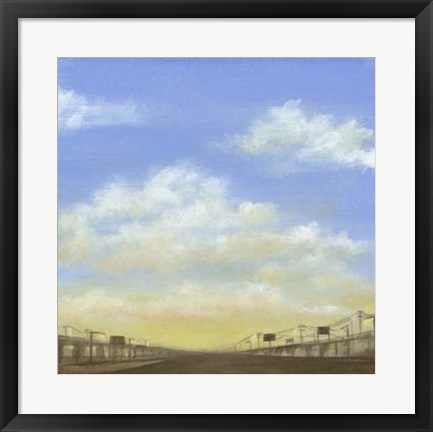 Framed Evening Commute I Print