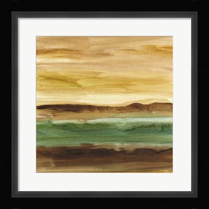Framed Vista Abstract II Print