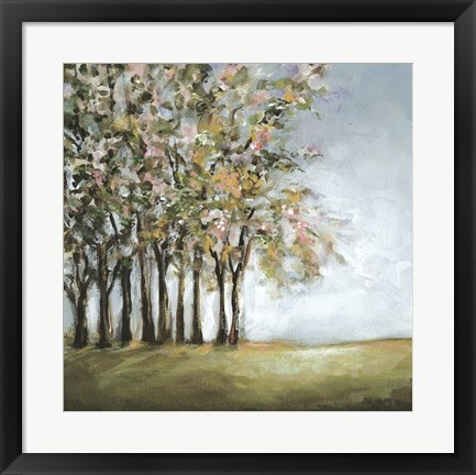 Framed Tree in Spring Print