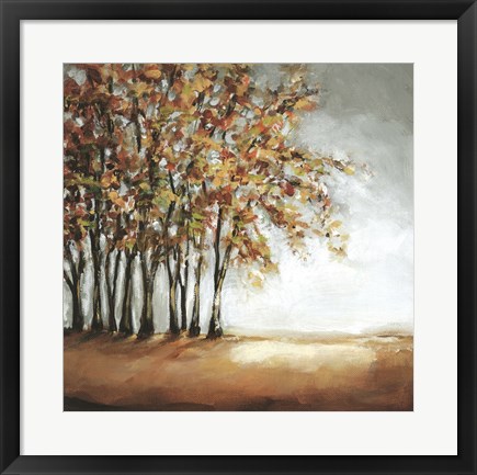 Framed Tree in Fall Print