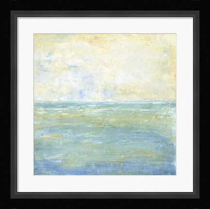 Framed Tranquil Coast II Print