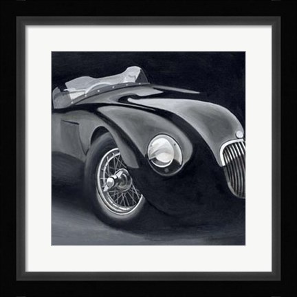 Framed Black &amp; Chrome I Print