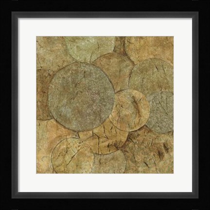 Framed Agate I Print