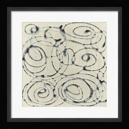 Framed Modern Relief II Print