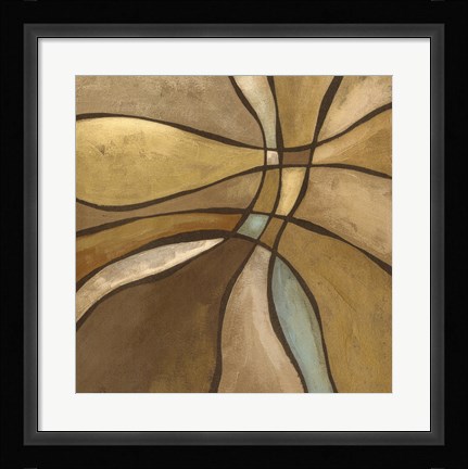 Framed Desert Oasis I Print