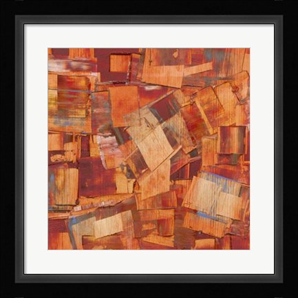 Framed Square Dance II Print