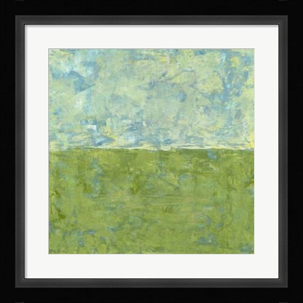 Framed Meadowlands II Print