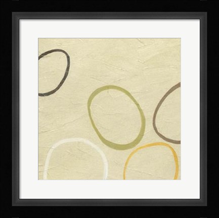 Framed Ronde I Print