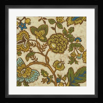 Framed Fig Blossoms I Print