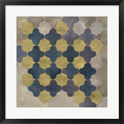 Framed Venetian Tile II Print