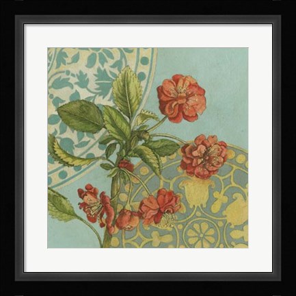 Framed Orleans Blooms I Print