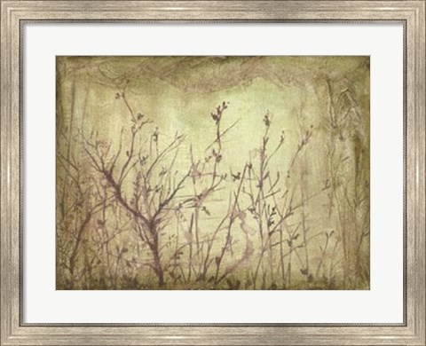 Framed Dancing Branches II Print