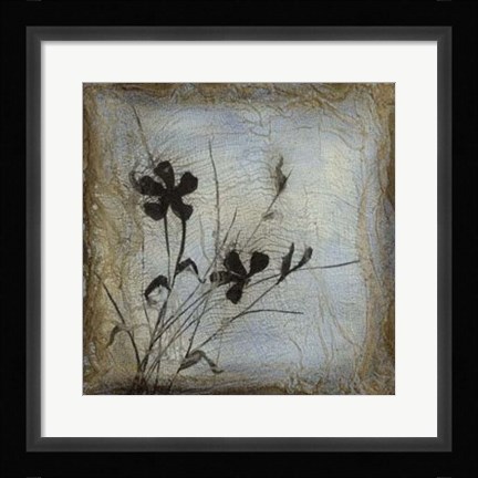 Framed Silhouette Memory II Print