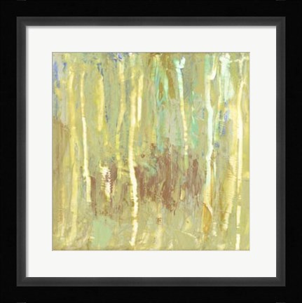 Framed Lime Fusion I Print