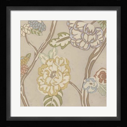 Framed Organza Chintz II Print