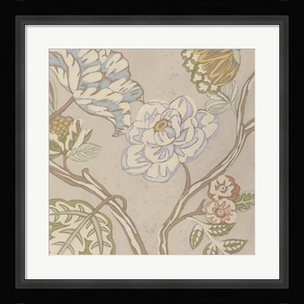 Framed Organza Chintz III Print