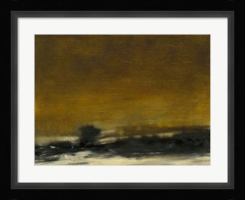 Framed Dusk I Print