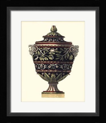 Framed Clementino Urn I Print