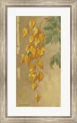 Framed Golden Chains II Print
