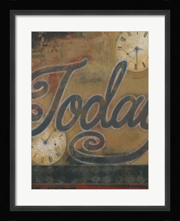 Framed Today Inspires Print