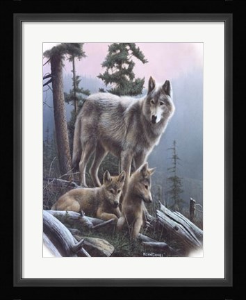 Framed Vantage Point I Print