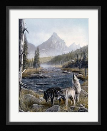Framed Vantage Point II Print