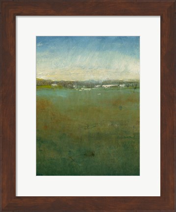 Framed Atmospheric Field II Print