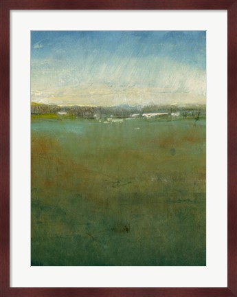 Framed Atmospheric Field II Print