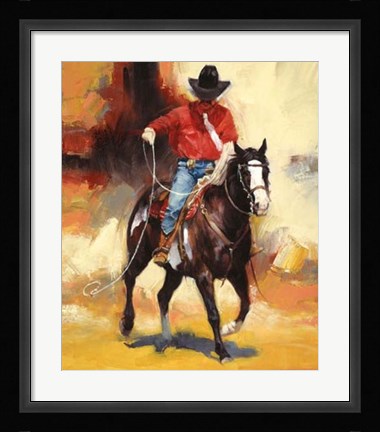 Framed Rodeo Style Print
