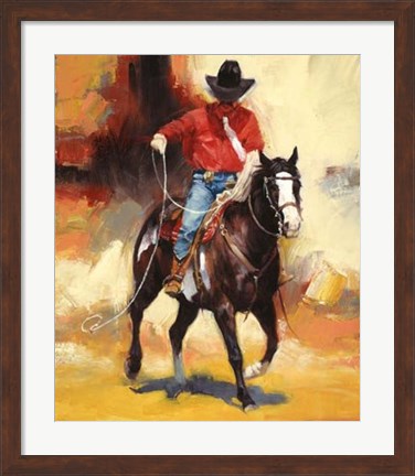 Framed Rodeo Style Print