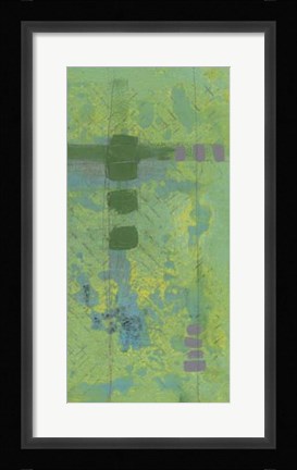 Framed Cross Hatch I Print