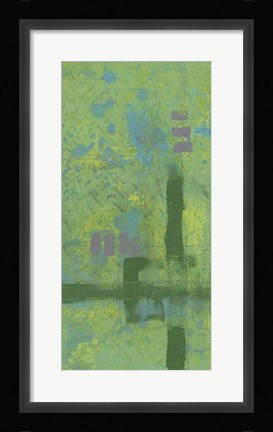 Framed Cross Hatch II Print