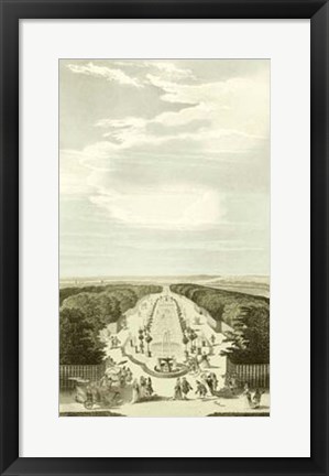 Framed Garden at Versailles III Print