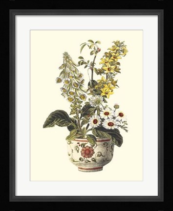 Framed Floral Medley II Print