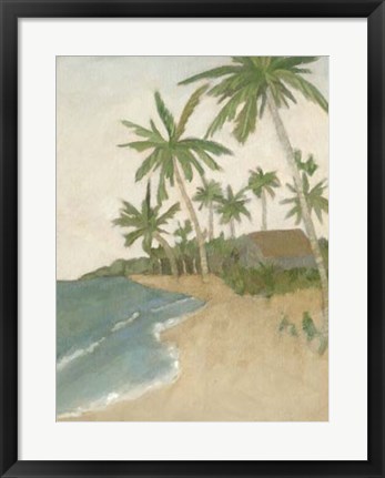 Framed Island Breeze II Print