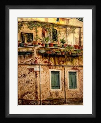 Framed Italian Garden Print
