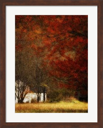 Framed Beyond October&#39;s Maple Print