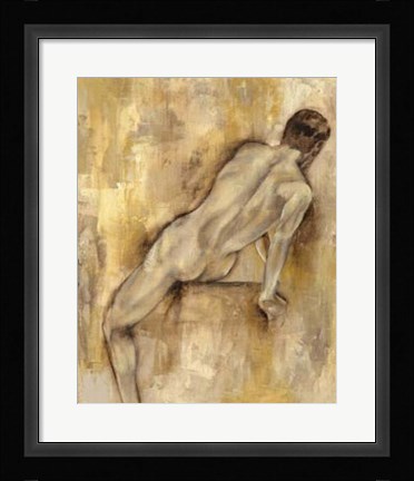Framed Nude Figure Study VI Print