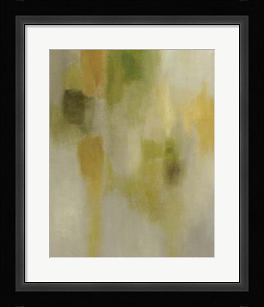 Framed Lotus Reflection I Print