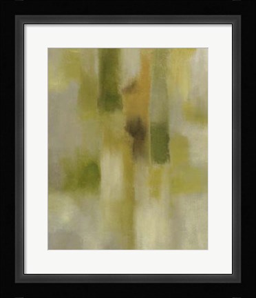 Framed Lotus Reflection II Print