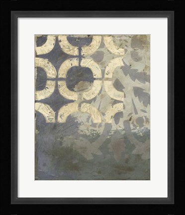 Framed Wisteria I Print