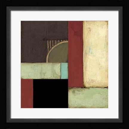 Framed Loft Abstract I Print