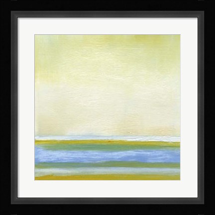 Framed At the Beach II Print