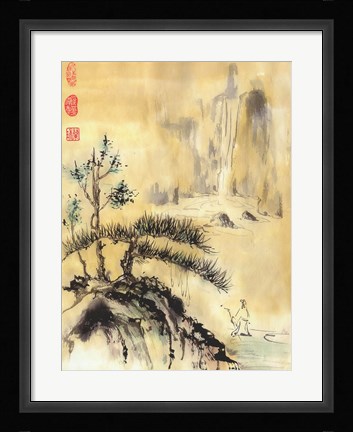 Framed Distant Journey Print