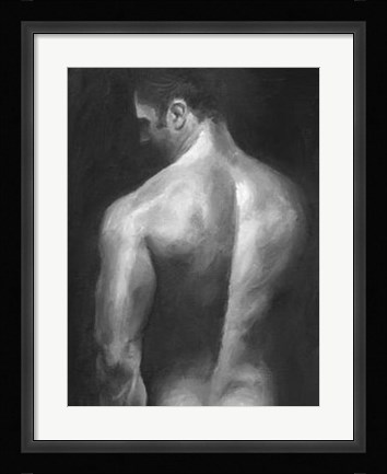 Framed Male Nude I Print