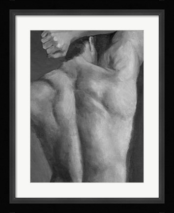 Framed Male Nude II Print